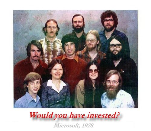 Would you have invested? Microsoft, 1978