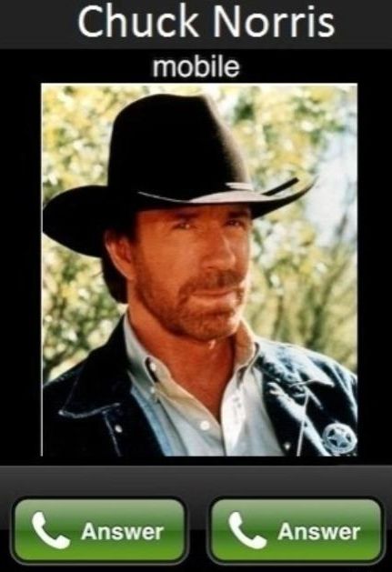 Chuck Norris mobile Answer Answer