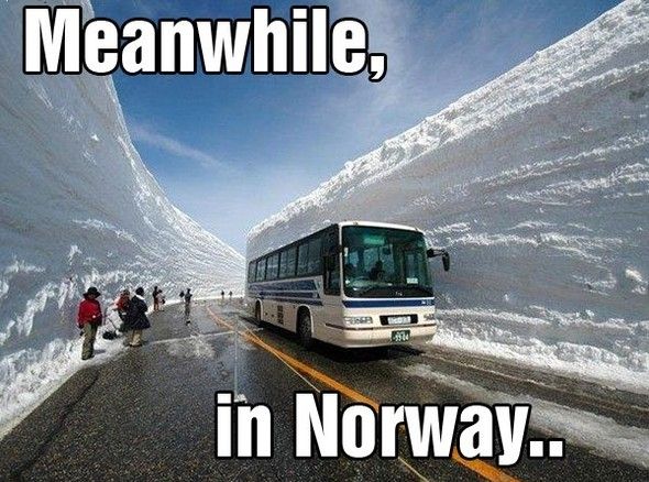 Meanwhile, in Norway...