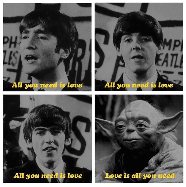 All you need is love Love is all you need