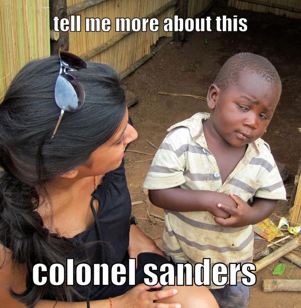 tell me more about this colonel sanders