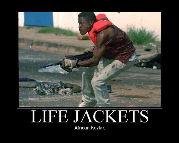 LIFE JACKETS African Kevlar.