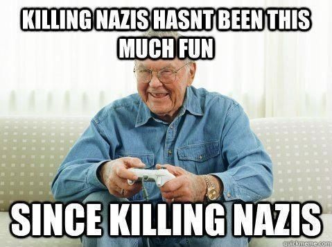 KILLING NAZIS HASNT BEEN THIS MUCH FUN SINCE KILLING NAZIS
