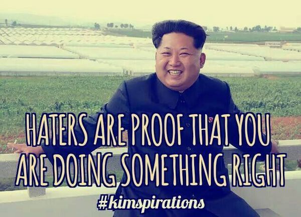 HATERS ARE PROOF THAT YOU ARE DOING SOMETHING RIGHT #kimspirations