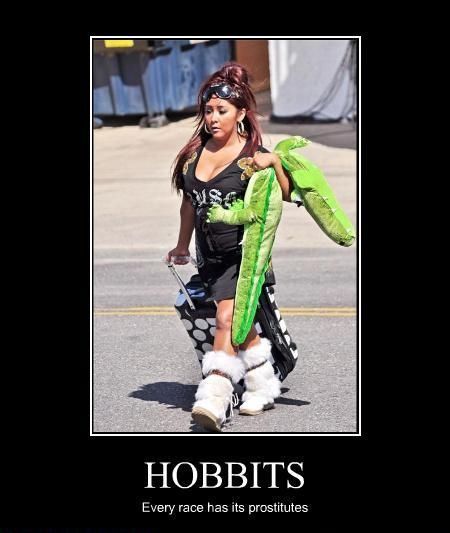 HOBBITS Every race has its prostitues