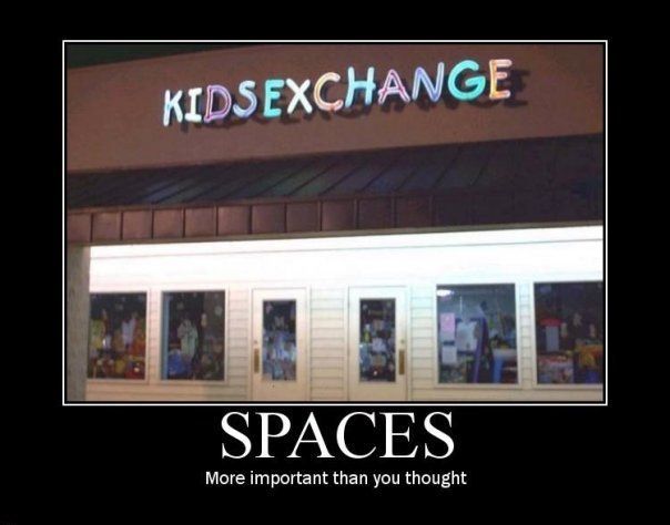 KIDSEXCHANGE SPACES More important than you thought