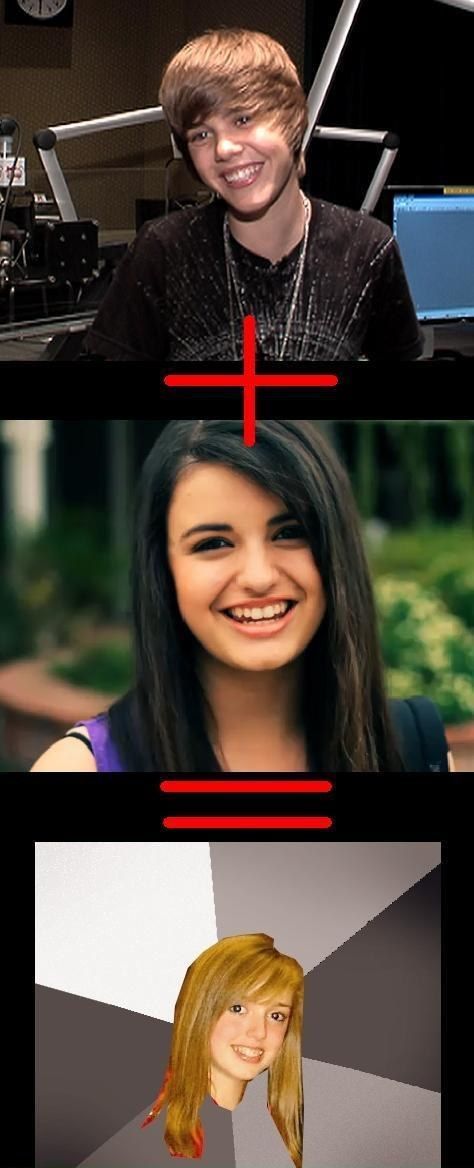 justin bieber plus rebecca black