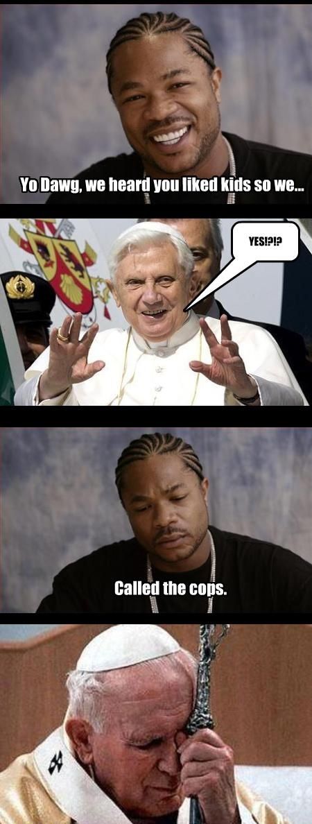 Yo Dawg, we heard you liked kids so we... YES!?!? Called the cops.