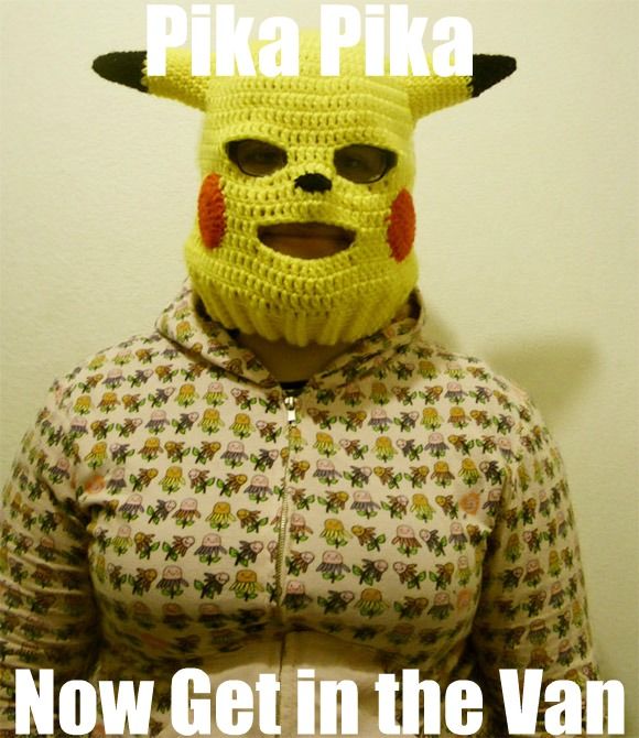 Pika Pika Now Get in the Van