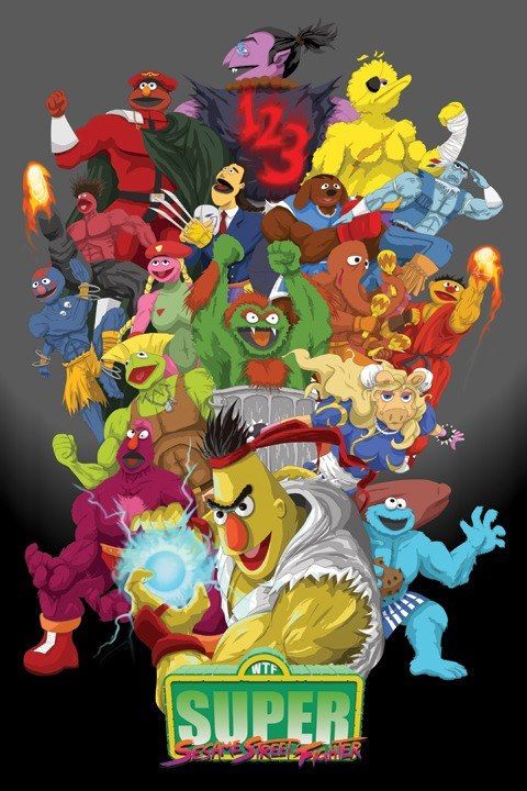 SUPER SESAME STREET FIGHTER