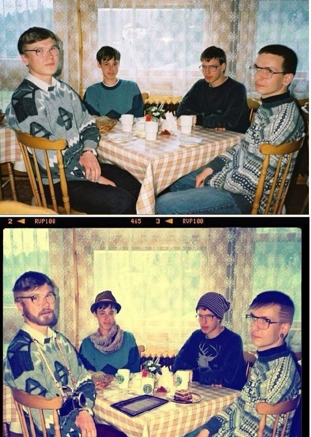 nerds hipsters