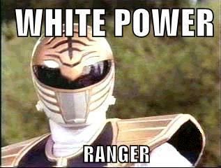 WHITE POWER RANGER