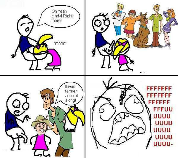 Oh Yeah cindy! Right there! *mhm* It was farmer John all along! FFFFFUUUUUUU