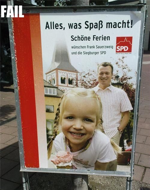 Alles, was Spaβ macht! Schöne Ferien wünschen Frank Sauerzweig un die Siegburger SPD