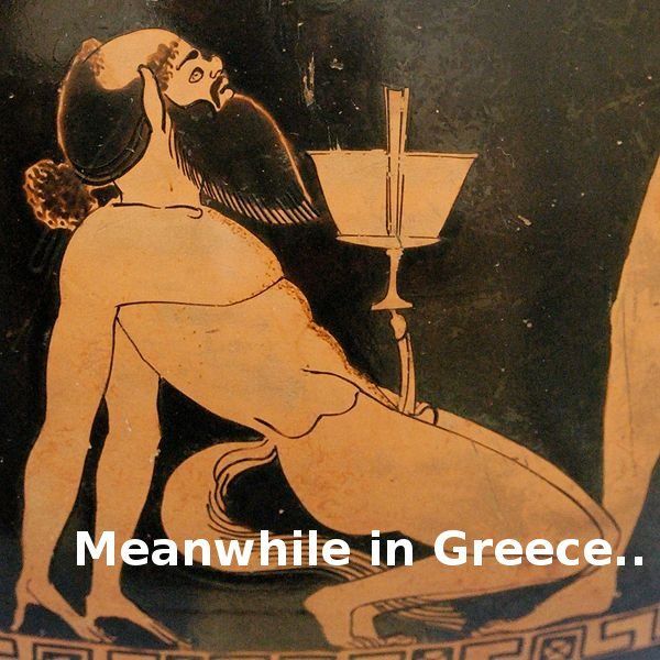 Meanwhile in Greece..
