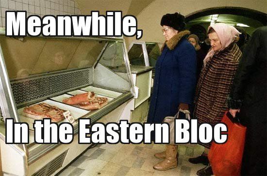 Meanwhile, In the Eastern Bloc