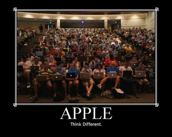 APPLE Think Different.
