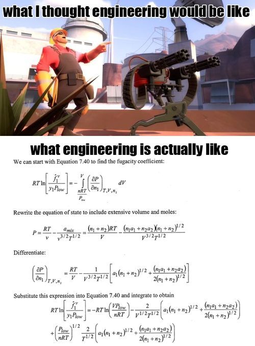 what I thought engineering would be like what engineering is actually like