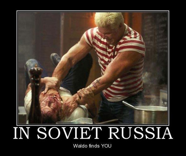 IN SOVIET RUSSIA Waldo finds YOU