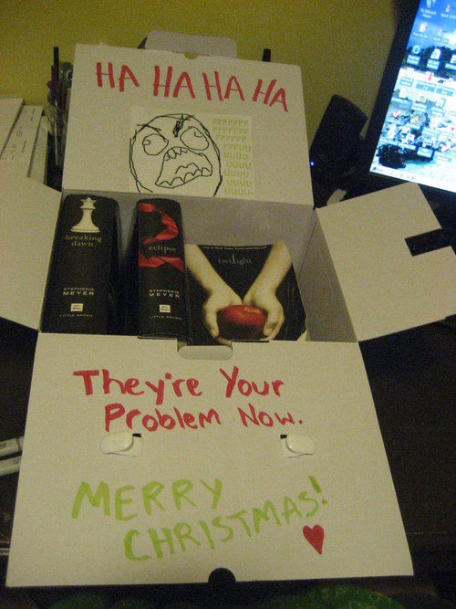 HA HA HA HA They're Your Problem Now. MERRY CHRISTMAS!