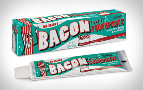 BACON Flavored TOOTHPASTE Makes Your Breath Bacon Fresh!
