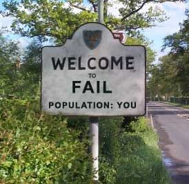 WELCOME TO FAIL POPULATION: YOU