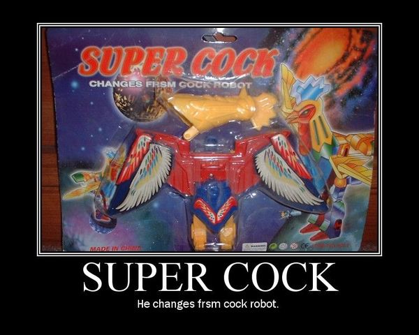 SUPER COCK He changes frsm cock robot.