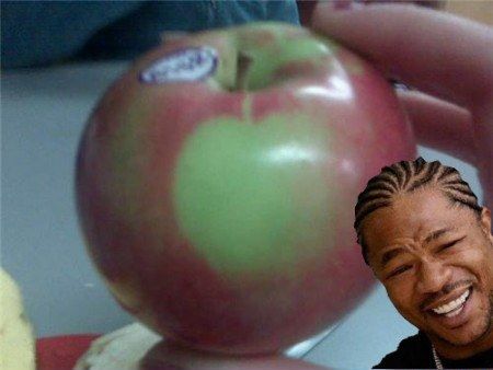 an apple within an apple