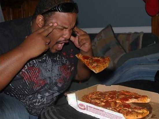 pizza telekinesis