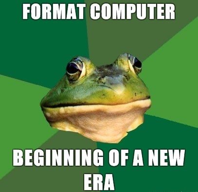 FORMAT COMPUTER BEGINNING OF A NEW ERA
