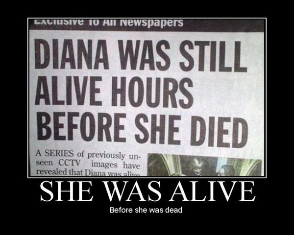 DIANA WAS STILL ALIVE HOURS BEFORE SHE DIED