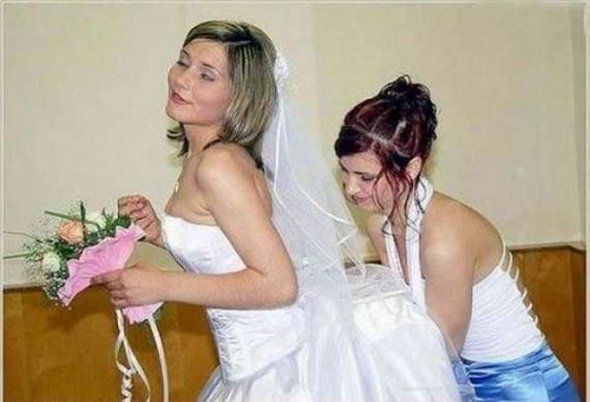 perfect timing bride