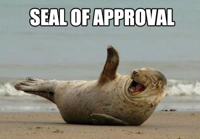 SEAL OF APPROVAL