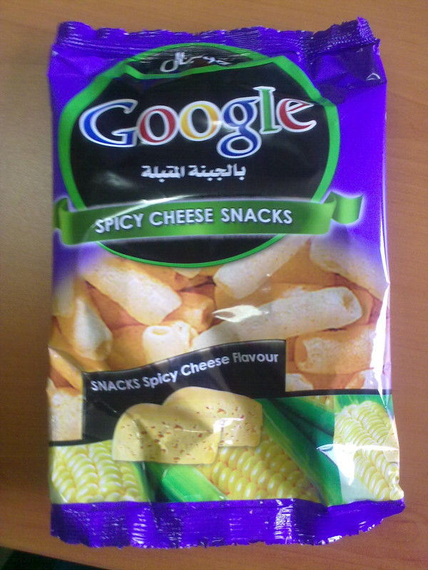 Google SPICY CHEESE SNACKS