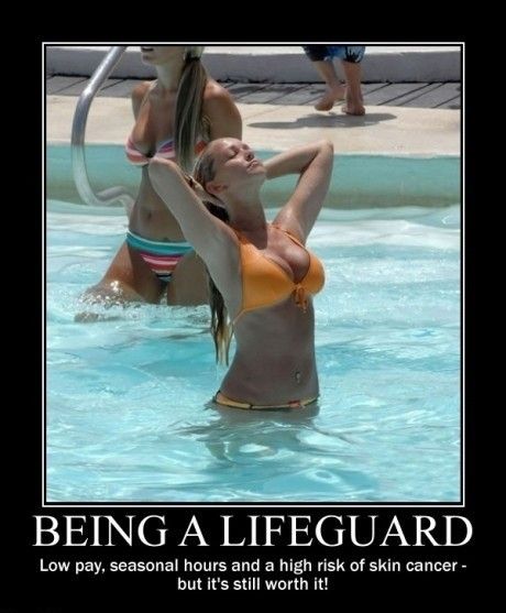 BEING A LIFEGUARD Low pay, seasonal hours and a high risk of skin cancer - but it's still worth it!