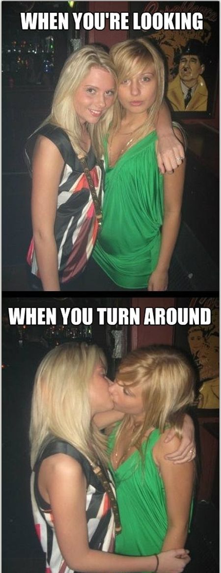 WHEN YOU'RE LOOKING WHEN YOU TURN AROUND