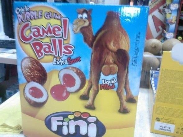 Camel Balls
 Extra Sour
 Liquid Filled