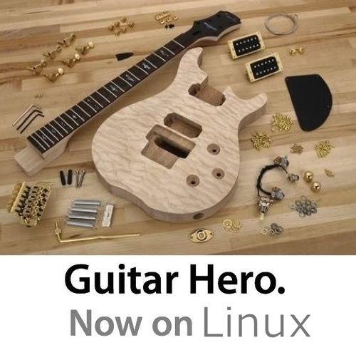 Guitar Hero.
 Now on Linux