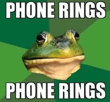 PHONE RINGS PHONE RINGS