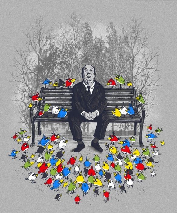 alfred hitchcock angry birds