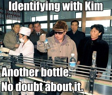Identifying with Kim Another bottle. No doubt about it.