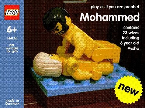 play as if you are prophet
 Mohammed
 contains 23 wives including 6 year old Aysha
 6+
 HALAL
 not suitable for girls
 new
 made in Denmark