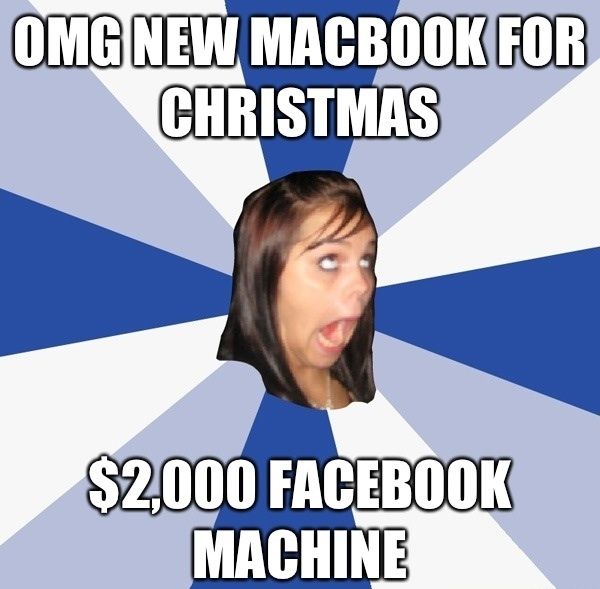 OMG NEW MACBOOK FOR CHRISTMAS $2,000 FACEBOOK MACHINE