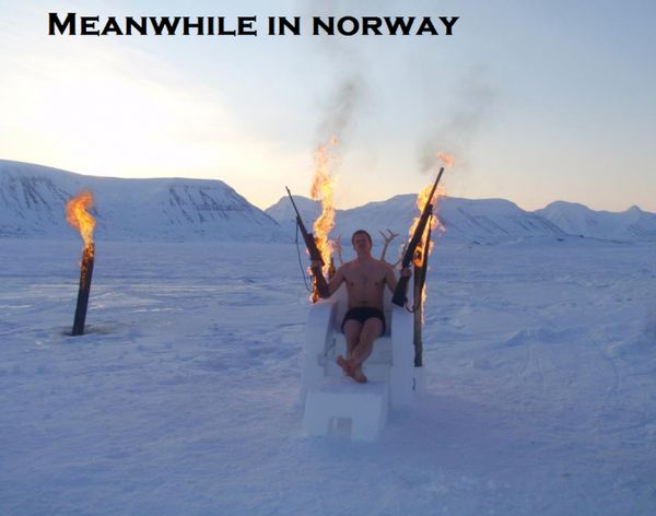MEANWHILE IN NORWAY