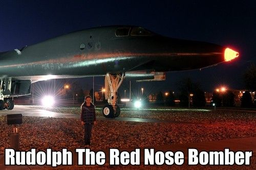 Rudolph The Red Nose Bomber