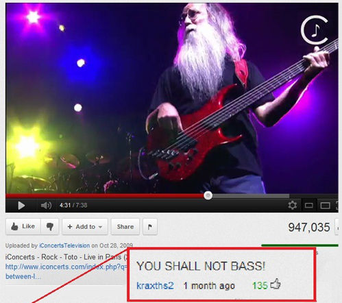 YOU SHALL NOT BASS!