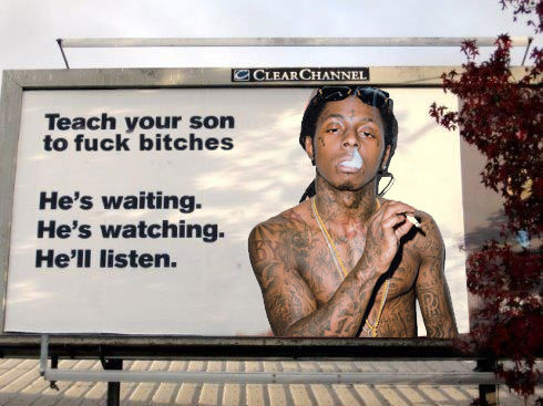 Teach your son to f✡✞k young ladies He's waiting. He's watching. He'll listen.