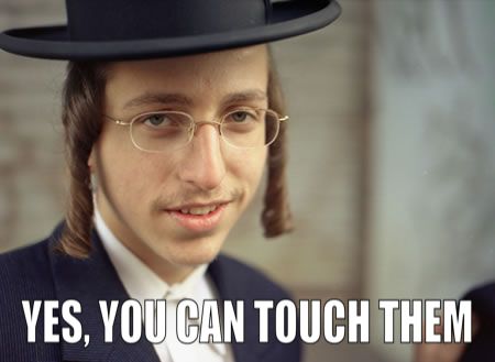 YES, YOU CAN TOUCH THEM