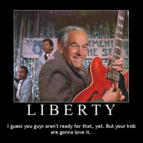 LIBERTY I guess you guys aren't ready for that, yet. But your kids are gonna love it.