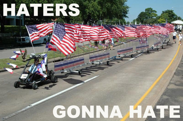 HATERS GONNA HATE